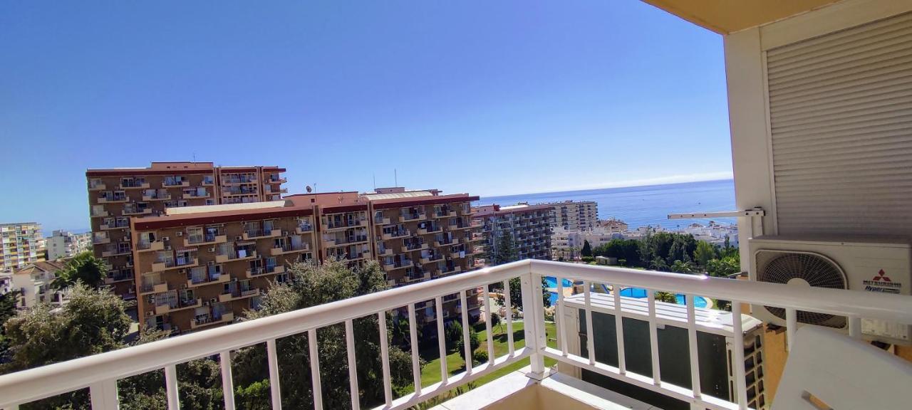 Benalmadena Aguila apartment sea view Bagian luar foto